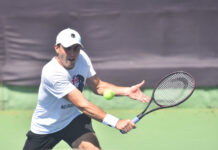 टाटा ओपन महाराष्ट्र : विश्व नम्बर-15 करात्सेव का इस साल टॉप-10 में आना लक्ष्य Aslan Karastev in action during a training session at 4th Tata Open Maharashtra in Pune