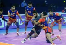 Pro Kabaddi League : UP Yoddha Go Down 35-36 To Haryana Steelers
