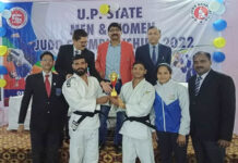 प्रदेशीय सीनियर महिला एवं पुरुष जूडो : लखनऊ पुरुष वर्ग में उपविजेता