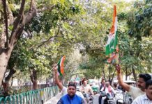 प्रचार के अंतिम दिन मनोज तिवारी ने झोंकी पूरी ताकत, निकाला रोड शो