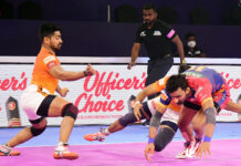 PKL-8 : UP Yoddha to face Puneri Paltan in the First Eliminator File photo : courtesy Pro Kabaddi League