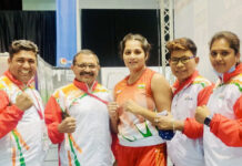 Strandja Memorial Boxing : Nandini confirms India’s first medal India's Nandini pose with the coaches after entering semi-finals at the 73rd Strandja Memorial Boxing Tournament in Sofia, Bugaria late on Tuesday, Febraury 22, 2022
