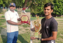 Lucknow Nilesh Kumar Gupta-Rahul Kushwaha in CricHeroes Hall of Fame