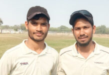 17वीं बीबीडी डी डिवीजन लीग : एनआरसीए की जीत में अनुल-वरुण देव का शतक वरुण देव (140) और अनुल मिश्रा (139)