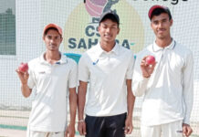 स्पोर्ट्स कॉलेज की जीत में कृष्ण, अतुल व अभिषेक का धमाल कृष्ण साहू (नाबाद 109 रन), अतुल विश्वकर्मा व अभिषेक राय (दोनों को पांच-पांच विकेट)