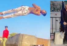 हवा में कलाबाजी दिखाते है फ्लिपर दानिश, अब जिम्नास्टिक में बनाएंगे भविष्य