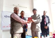 पुस्तक ब्रह्म सत्यम जगत मिथ्या, बुंदेलखंड का इतिहास यात्रा एवं नटखट बचपन का विमोचन