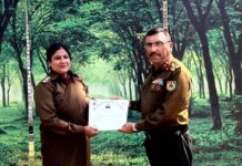 लेफ्टिनेंट डॉ नुपुर शर्मा को उत्कृष्ट एनसीसी अधिकारी सम्मान