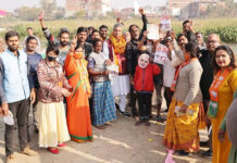 पश्चिम विधानसभा से भाजपा प्रत्याशी अंजनी कुमार श्रीवास्तव ने मांगा आर्शीवाद