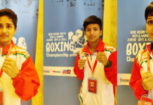 एशियाई युवा और जूनियर बॉक्सिंग : रेणु को कांसा, निवेदिता व तमन्ना फाइनल में रेणु (बाएं) को कांसा, निवेदिता (मध्य) व तमन्ना (दाएं)
