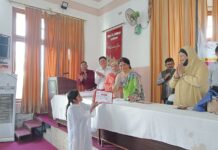 शिया पीजी कालेज में महिला दिवस पर हुई संगोष्ठी एवं कला प्रतियोगिता