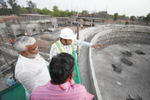 हमीरपुर की पतयोरा डांडा परियोजना का निरीक्षण