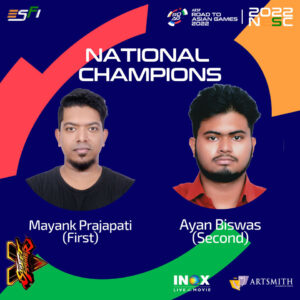 Street Fighter V athlete Mayank Prajapati