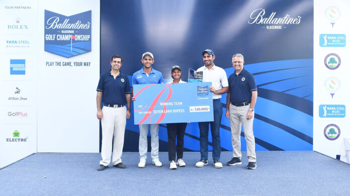 Winning Team - Ballantine's Golf Championship 2022