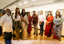 जहांगीर आर्ट गैलरी में रेट्रो 80 फ्रेम्स: द मैन, द टाइम्स, हिज वर्क प्रदर्शनी में दिखे दिग्गज