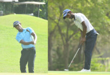 Viraj, Rashid, Anirban and Shubhankar in Indian golf team