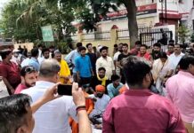 हिन्दू महासभा के प्रदेश अध्यक्ष ऋषि त्रिवेदी गिरफ्तार, भेजे गये जेल