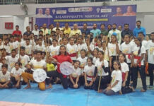 कलारीपयट्टू : बेहतर प्रदर्शन के आधार पर चयनित यूपी के खिलाड़ी सम्मानित