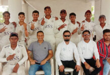 मेगा ट्रेंड्स एलएन मिश्रा अंडर-16 क्रिकेट का चैंपियन, विकास व रुद्रांश का कमाल
