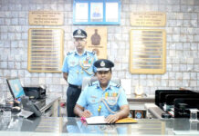 एयर कमोडोर पार्थो शंकर ने वायु सेना स्टेशन कानपुर की संभाली कमान