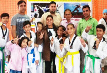 राष्ट्रीय ताइक्वांडो में एलपीएस आनंद नगर शाखा के खिलाड़ियों ने जीते 5 स्वर्ण व दो रजत