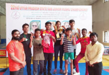 लखनऊ को राज्य सब जूनियर वुशू प्रतियोगिता में तीसरा स्थान