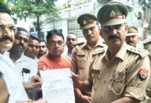 हिन्दू महासभा प्रदेश अध्यक्ष ऋषि त्रिवेदी को सुरक्षा की मांग, सौंपा ज्ञापन