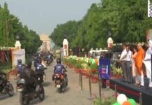 यूपी में फ्रीडम राइडर्स- बाईक रैली 24 सितंबर को, 25 सितंबर को लखनऊ में आगमन फ्रीडम राइडर्स –बाईक रैली का नौ सितंबर को केंद्रीय गृह मंत्री अमित शाह ने नई दिल्ली में किया था शुभारंभ : फाइल फोटो साभार सोशल मीडिया