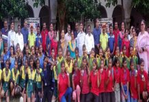 माध्यमिक विद्यालयी जिला बालिका हैंडबॉल में ये टीमें चैंपियन