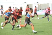 लॉन बाउल्स में सीडब्ल्यूजी स्वर्ण विजेता का कमाल, जाने अन्य रिजल्ट पुरुष रग्बी में मे महाराष्ट्र बनाम गुजरात के बीच खेला गया मुकाबला
