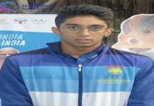 200 मीटर फ्रीस्टाइल में स्वर्ण विजेता किशोर तैराक अनीश गौड़ा के लिए खास है ये पदक