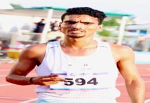 नेशनल गेम्स एथलेटिक्स : गुलवीर सिंह ने 10,000 मीटर में लगाई स्वर्णिम दौड़