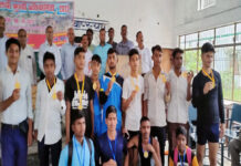 जनपदीय माध्यमिक विद्यालयी बालक कुश्ती में इन्होंने जीते खिताब