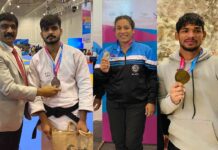 राष्ट्रीय खेलों में विजय के स्वर्ण सहित जूडो में प्रदेश के खिलाड़ियों ने जीते तीन पदक
