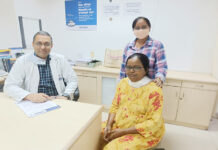 सहारा हॉस्पिटल में सामान्य से अधिक बढ़ी पैरा थायराइड ग्रंथि की चुनौतीपूर्ण सर्जरी