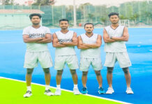 यूपी के चार खिलाड़ी भारतीय जूनियर हॉकी टीम में, उत्तम सिंह को कमान भारतीय टीम के कप्तान चुने गए उत्तम सिंह-बाएं से तीसरे