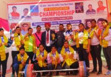 लखनऊ की वेटलिफ्टर बेटियों ने आगरा में लहराया परचम