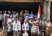 आम आदमी पार्टी ने किया कार्यकर्ता सम्मेलन
