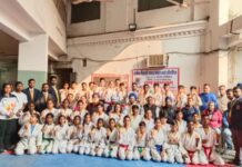 लखनऊ बना मंडलीय विद्यालयी कराटे प्रतियोगिता का ओवरऑल चैंपियन