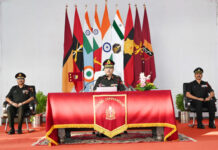 लेफ्टिनेंट जनरल संदीप मुखर्जी ने सेना चिकित्सा कोर के सैनिकों को दी श्रद्धांजलि