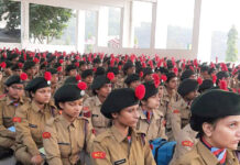 19 यूपी एनसीसी गर्ल्स बटालियन के वाार्षिक प्रशिक्षण शिविर की हुई शुरुआत