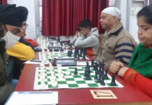 शैल बाला मेमोरियल शतरंज में आठ खिलाड़ियों को संयुक्त बढ़त