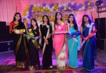 नवयुग कन्या महाविद्यालय में फ्रेशर्स पार्टी में खुशी चौहान मिस फ्रेशर्स