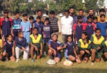 लखनऊ की सब जूनियर बालक व बालिका विद्यालयी टच रग्बी टीम चयनित