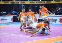 UP Yoddhas End Their Group Stage Campaign On A High Defeat Puneri Paltan 45-41