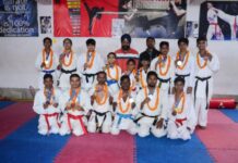 लखनऊ के पदक विजेता कराटे खिलाड़ियों का हुआ सम्मान