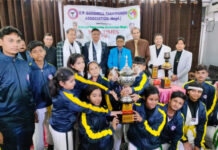 यूपी के पदक विजेता ताइक्वाण्डो खिलाड़ियों को किया गया सम्मानित