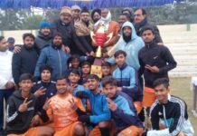 अखिल के एकमात्र गोल से तक्षशिला एफसी चैंपियन