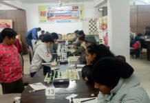पं. राम कृपाल स्मारक शतरंज में पवन बाथम को एकल बढ़त