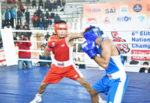पुरुष राष्ट्रीय मुक्केबाजी : मनीष कौशिक को हराकर शिवा थापा फाइनल में